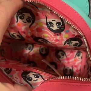 Disney Wreck-It Ralph Vanellope Cosplay Womens Double Strap Shoulder Bag Purse Amazon.com: Loungefly Disney Wreck-It Ralph Vanellope  main image 3